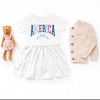 The Juniper Shop Coquette America Arched Infant Dress - 3 of 4