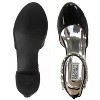Badgley Mischka Girls' Wedding Shoe with Embellishments and Strap - Perfect for Parties, Weddings, and Special Occasions (Little Kid/Big Kids) - 4 of 4