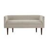 NicBex Accent Nailhead Trim Ottoman Bench with Back & Flared Arms,Upholstered Bedroom Bench Shoe Bench for Living Room,Bedside - 3 of 4