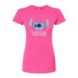 Women's - Disney - Lilo & Stitch Fitted Graphic T-Shirt - 1 of 3