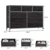 Dresser for Bedroom, Wide Dressers & Chest of Drawers for Closet, 47 inch TV Stand with Big Storage - 3 of 4