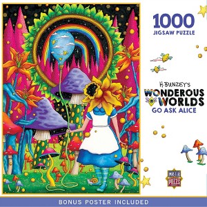 MasterPieces Wonderous Worlds - Go Ask Alice 1000 Piece Jigsaw Puzzle - 1 of 4