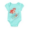 Disney Baby Girl's Princesses Snow White, Cinderella, Belle, Ariel, Aurora 5 Piece Graphic Printed Bodysuit Creeper - Multicolor / Size 18M - 3 of 4