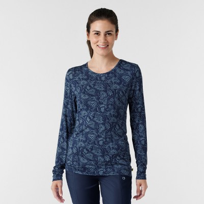 Wink Layers Women's All-over Print Silky Tee