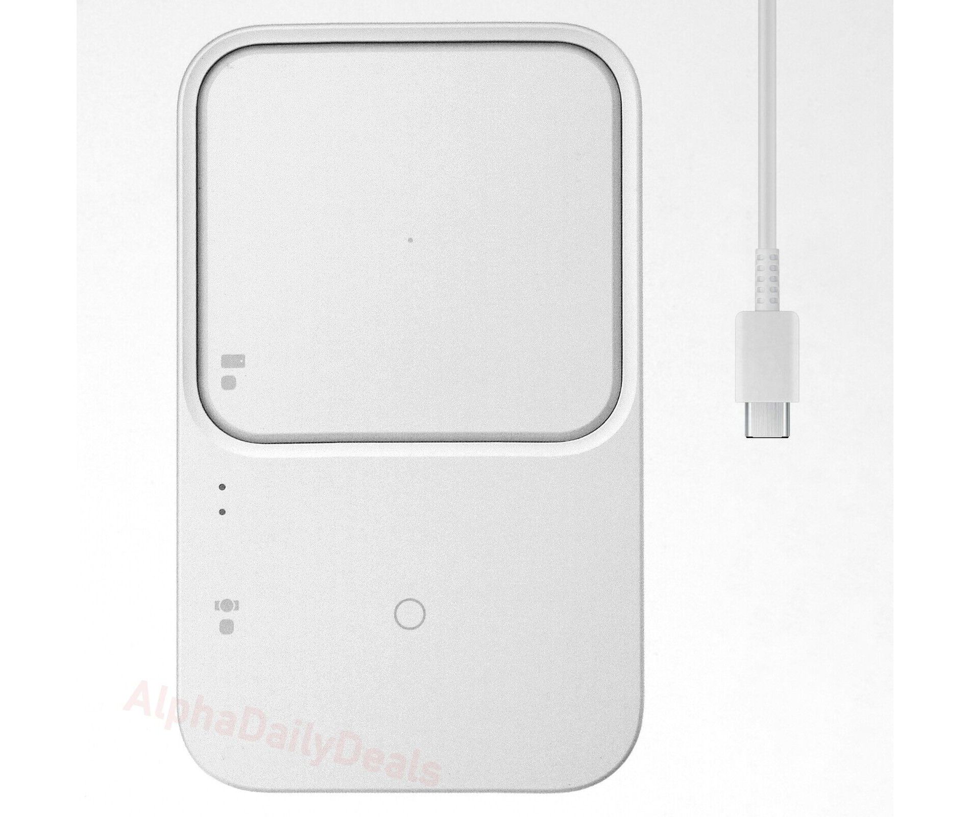 Samsung 15W Wireless Charger Duo [2022] (White)