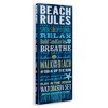 Stupell Industries Beach Rules Relax Breathe, 13" x 30" - 3 of 4
