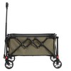 Folding Wagon Cart with All Terrain Wheels,Heavy Duty Garden Carts with Adjustable Handle - 2 of 4