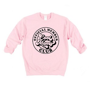 Simply Sage Market Women's Graphic Sweatshirt Offical Member Cool Moms Club - 1 of 3