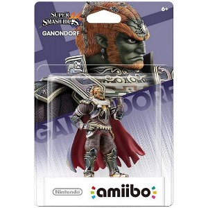 Ganondorf Amiibo - Super Smash Bros Series - Compatible with Switch, Wii U, and 3DS - 1 of 3
