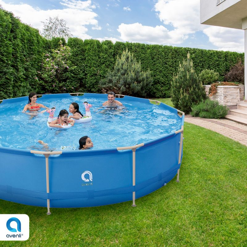 JLeisure Avenli Outdoor Above-Ground Swimming Pool with Easy Frame Connection & Assembly, 4 of 7