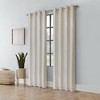 Habitat Ashcroft Light Filtering Exclusive Weave Grommet Curtain Panel Linen - 2 of 4
