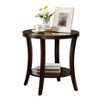 Perth Contemporary Oval Shelf End Table - image 3 of 4