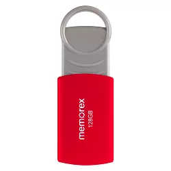 Memorex 128GB Flash Drive USB 2.0 - Red (32020012821)