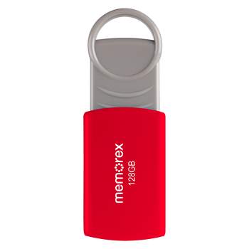 Memorex 128GB Flash Drive USB 2.0 - Red (32020012821)