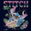 Men's Lilo & Stitch Surfing Stitch Pull Over Hoodie - 2 of 4