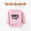 The Juniper Shop Creepin It Real Toddler Graphic Sweatshirt - 2 of 3