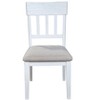 Alpine Furniture Donham Dining Chair, Mystic White - 3 of 4