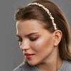 Unique Bargains Women's Bling Unspecified-Shaped Rhinestone Headband 5.31"x0.39" 1 Pc - 2 of 4