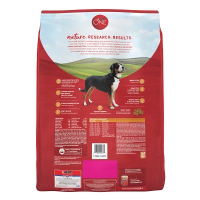 Purina ONE Chicken & Rice Formula Dry Dog Food for Adult Dogs - 16.5 lb Bag