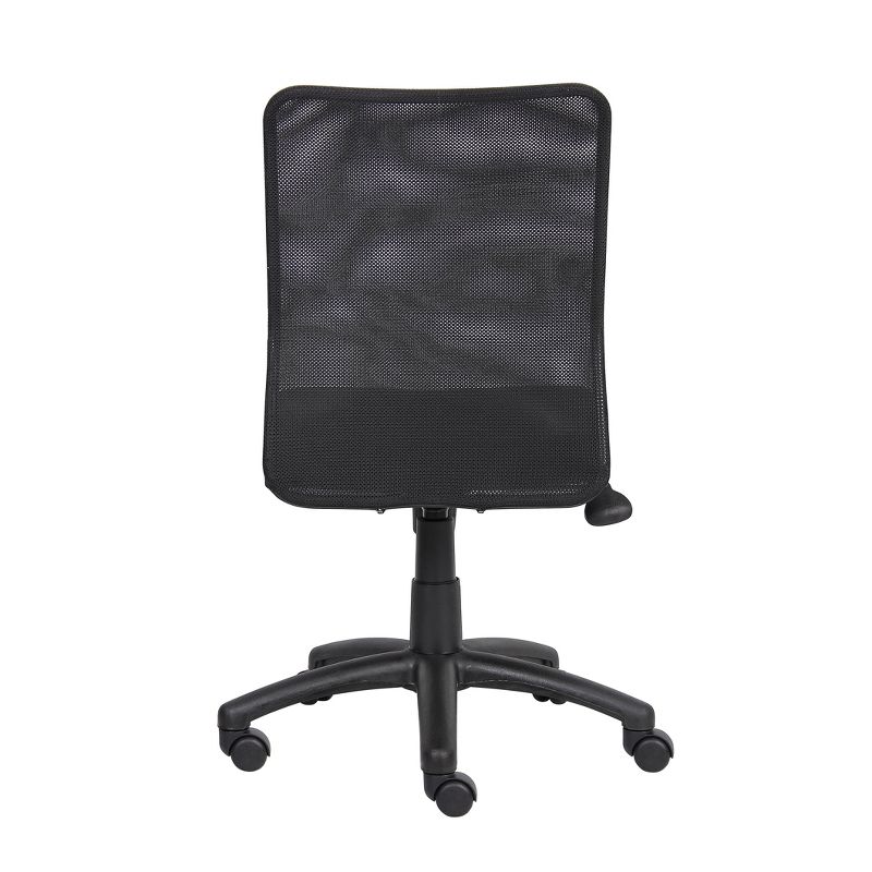 Budget Mesh Task Chair Black - Boss Office Products, 4 of 9