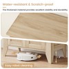 Stove Top Noodle Board Cover with Handles – Wooden Cutting Board for Gas or Electric Stove, Kitchen Sink Cover, Farmhouse Style Serving Tray - 4 of 4