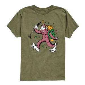 Boys' - Instant Message - Sasquatch Hike Short Sleeve Graphic T-Shirt - 1 of 4