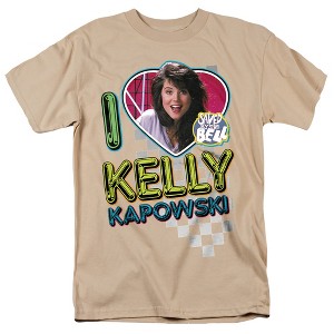Saved By The Bell I Love Kelly Adult T-Shirt - 1 of 4