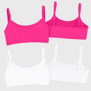 City Threads Soft 100% Cotton Training Bra 2-Pack - USA-Made - 1 of 4