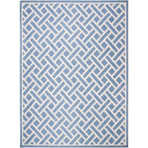 Courtyard Clayton CY6306 UV & Stain Resistant Non-Shedding Power Loomed Indoor/Outdoor Rugs - Safavieh - 1 of 4