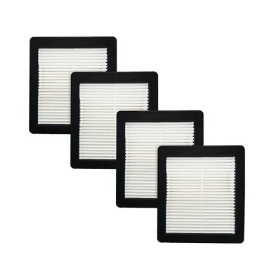 Nispira 107315 HEPA Media Vacuum Filter for ProTeam Super Coach Pro 10 & 6 ProVac FS 6 107303, 107304, 107305, 107306, 107307, 107308, 4 Pack