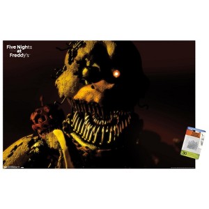 Trends International Five Nights at Freddy's - Nightmare Chica Unframed Wall Poster Prints - 1 of 4