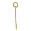 Black Bow Jewelry 14k Yellow Gold Polished Scissors Pendant - 2 of 4