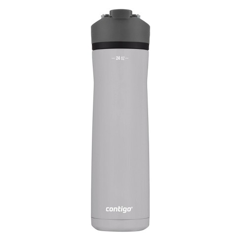 True2go Water Bottle, Double Walled Insulated Stainless Steel With Matte  Finish, Dishwasher Safe 750 Ml / 25 Oz Black Set Of 1 : Target