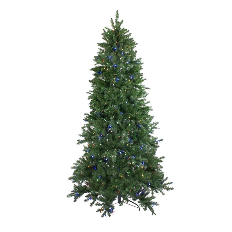 Northlight 9' Prelit Artificial Christmas Tree LED Instant Connect Neola Fraser Fir - Dual Lights, 4 of 9