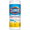 Clorox Crisp Lemon Disinfecting Wipes Bleach Free Cleaning Wipes - 2 of 4