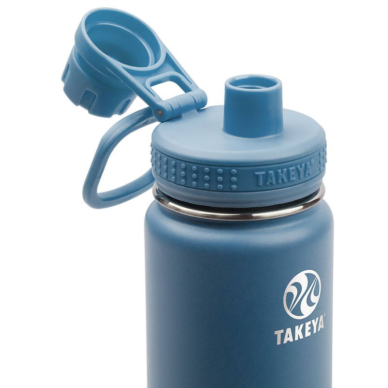 Takeya 24oz Actives Insulated Stainless Steel Water Bottle with Spout Lid, 3 of 7