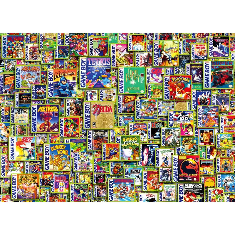 Toynk Handheld Haven Retro Games 1000-Piece Jigsaw Puzzle, 1 of 8