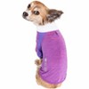Pet Life (R) Active Chewitt Wagassy Stretch Yoga Fitness Long-Sleeve Dog T-Shirt - 3 of 4