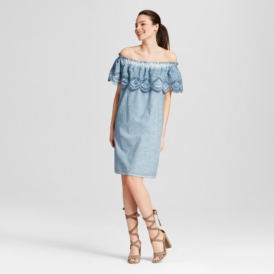 knox rose denim dress