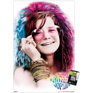 Trends International Janis Joplin - Pearl Unframed Wall Poster Prints - 1 of 4