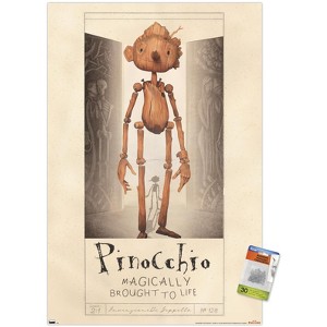 Trends International Netflix Guillermo Del Toro's Pinocchio - Pinocchio Unframed Wall Poster Prints - 1 of 4