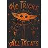 Men's Star Wars: The Mandalorian Halloween Grogu No Tricks All Treats T-Shirt - 2 of 4
