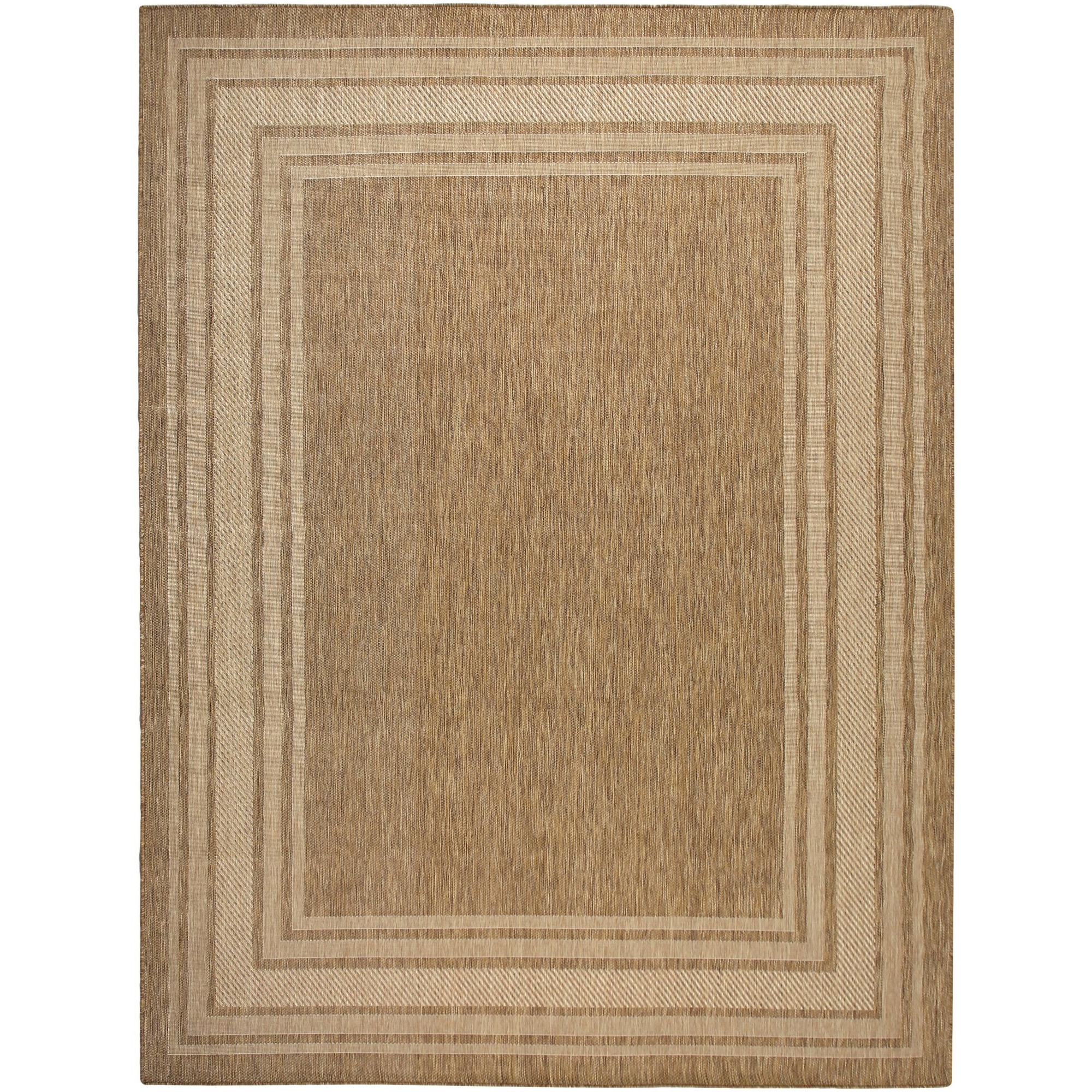 Nourison Horizon Indoor/Outdoor 8' x 10' Natural Modern Rug