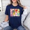 Teach Love Inspire T-Shirt, Retro Brushstroke White, Natural, and Navy Tee for Passionate Teachers| OrnamentallyYou - 4 of 4