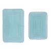 Casual Elegence Collection Cotton Reversible Tufted Set of 2 Bath Rug Set - Home Weavers - 2 of 4