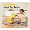 Robocar Poli School B Carrying Case – 2-in-1 School Bus & Die-Cast Vehicle Storage for Kids (Die-cast Cars Not Included) - 4 of 4