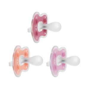 Dr. Brown's Advantage One Piece Silicone Pacifier 6 -18m - 3pk - 1 of 4