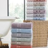 Modern Threads 6 Piece Yarn Dyed Jacquard/Solid Towel Set, Monroe. - image 4 of 4