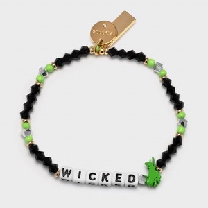Wicked x Little Words Project Wicked Beaded Bracelet - Black - 1 of 4