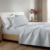 Christmas Holiday Soft Comfy 4 Piece Bed Sheet Set, Winter Prints - Becky Cameron - 2 of 4